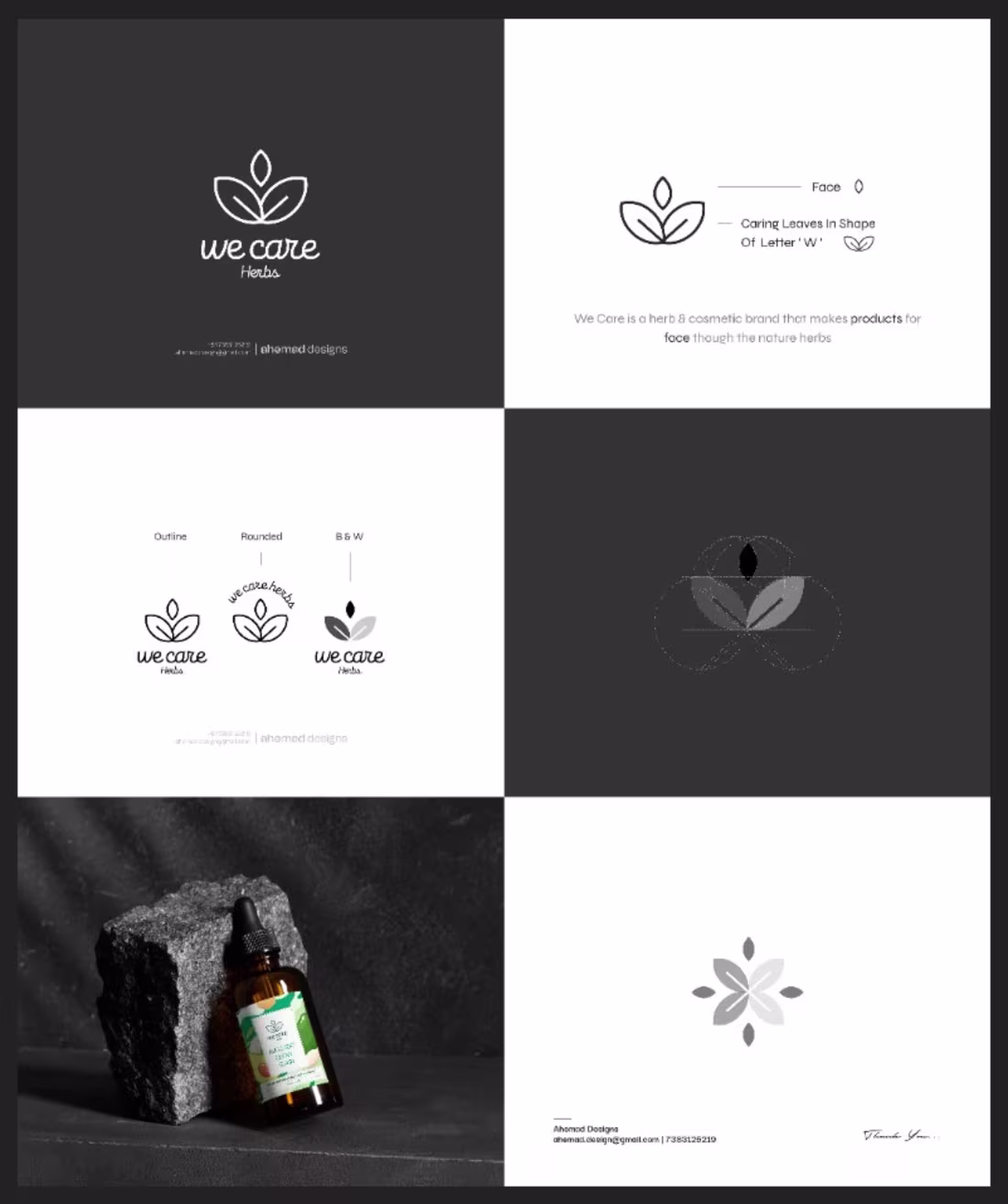 Cover image for We Care Herbs — Meaning-Driven Logo Design for a Herbal Skin...