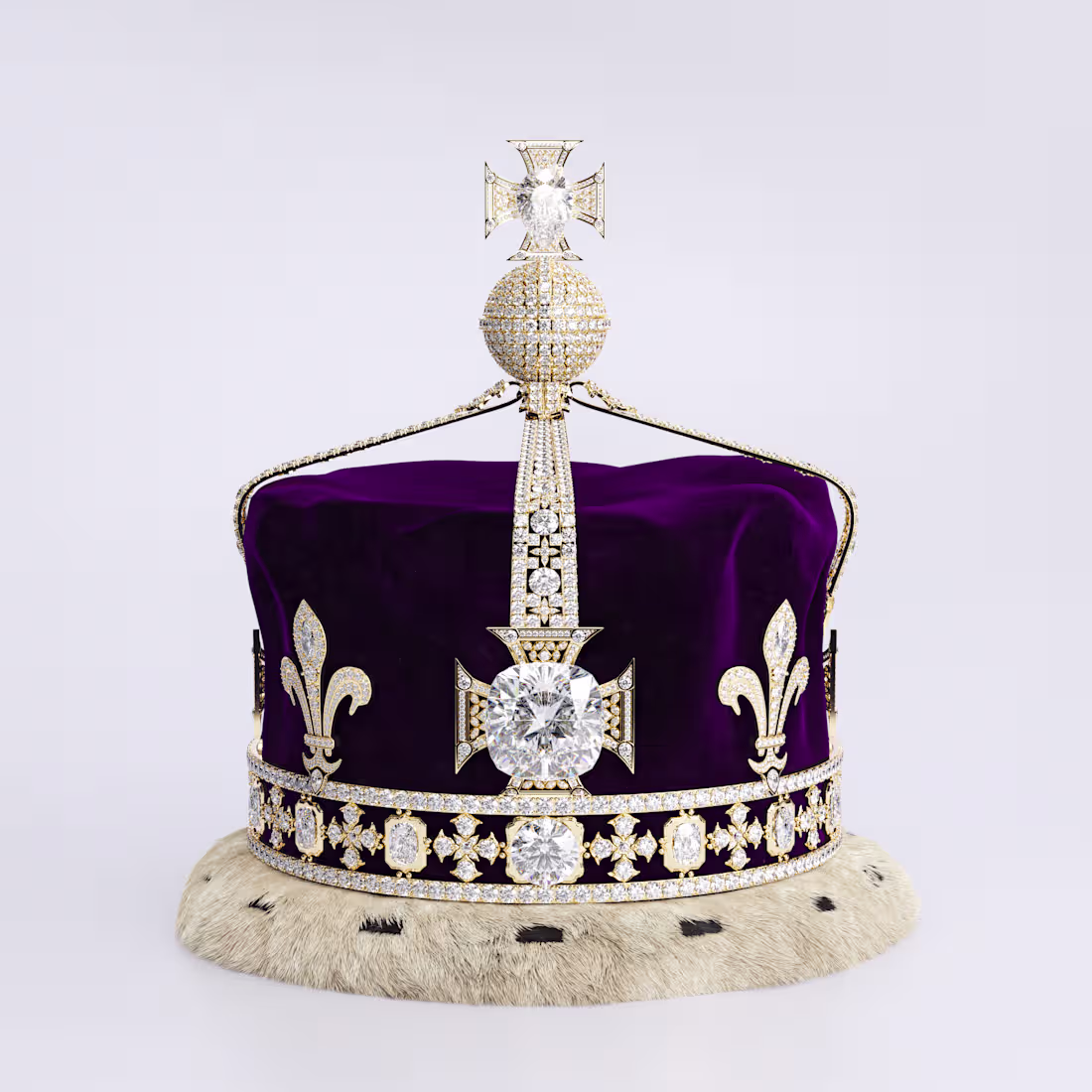 Cover image for Queen Elizabeth - The Queen Mother's Crown 1937