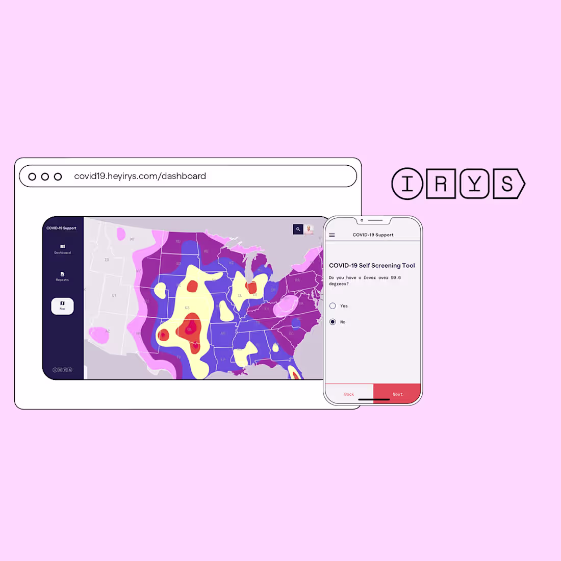 Cover image for Irys™ COVID-19 Support App