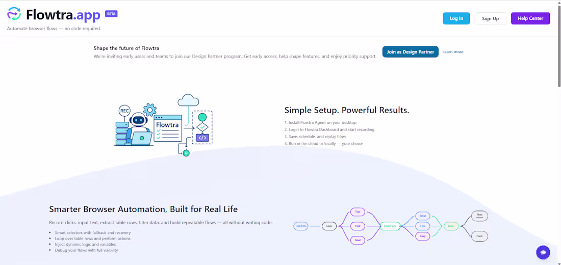 Cover image for Flowtra Automation Tool Development