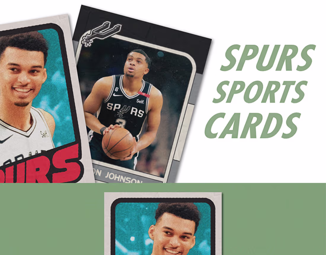 Cover image for San Antonio Spurs Sports Cards :: Behance