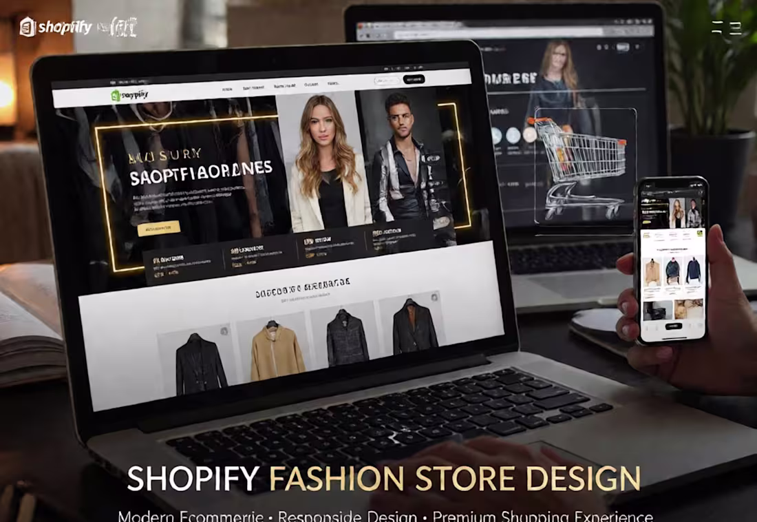 Cover image for Modern Shopify Fashion Store Design