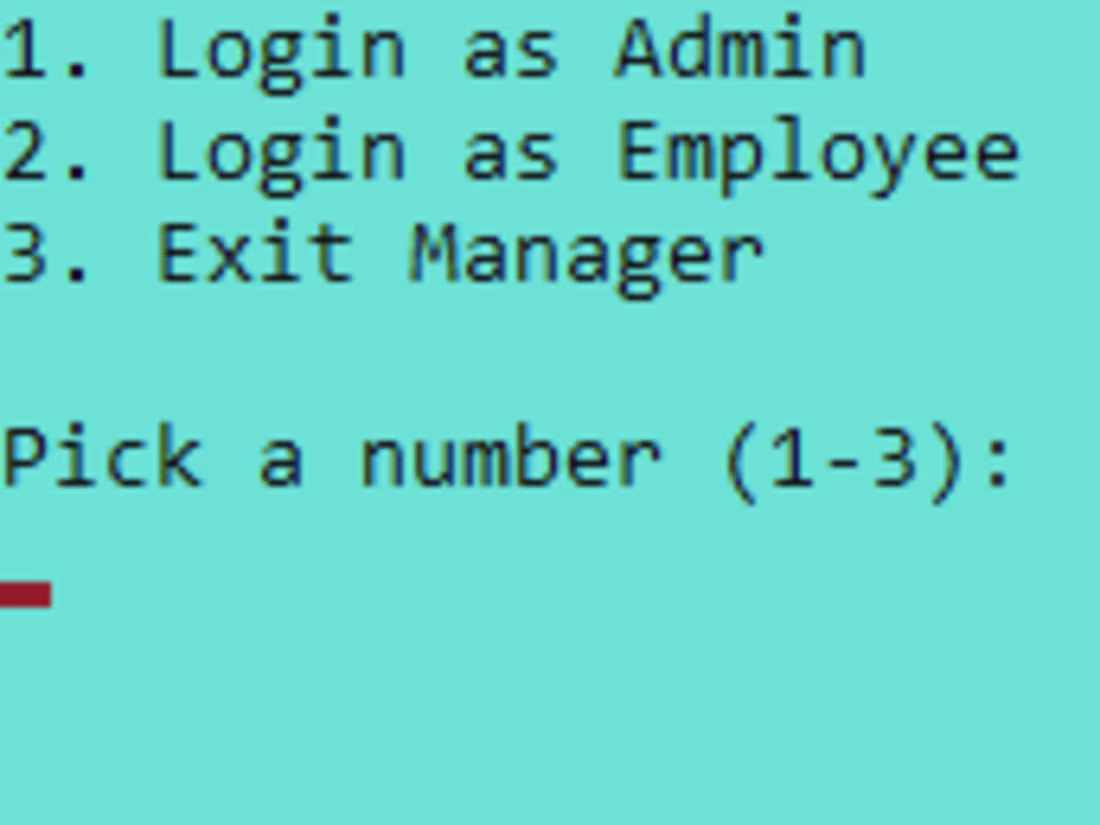 Cover image for C++ Employee Manager
