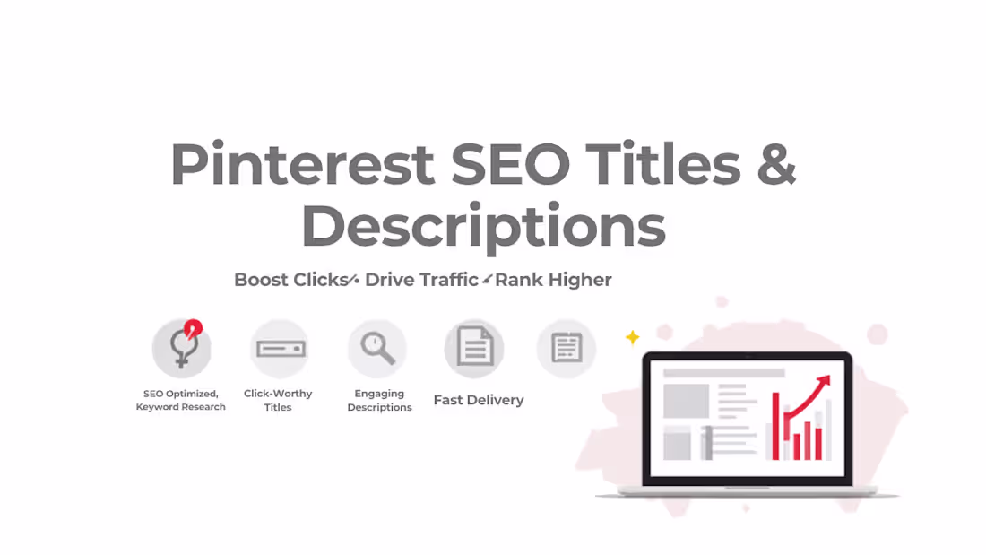 Cover image for 📌 Project Title
Pinterest SEO Titles,
