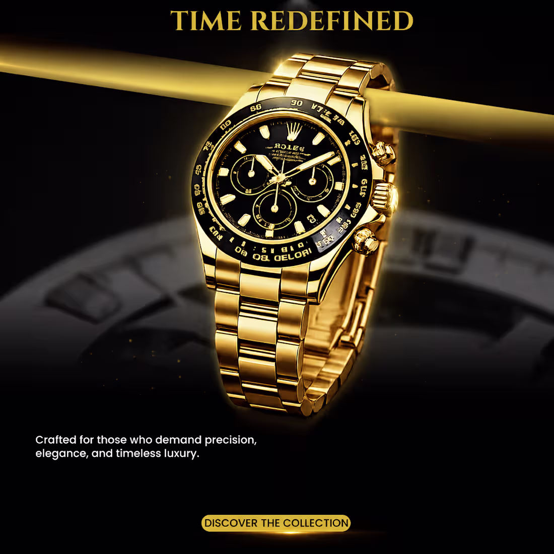 Cover image for Luxury Watch Advertisement Design |