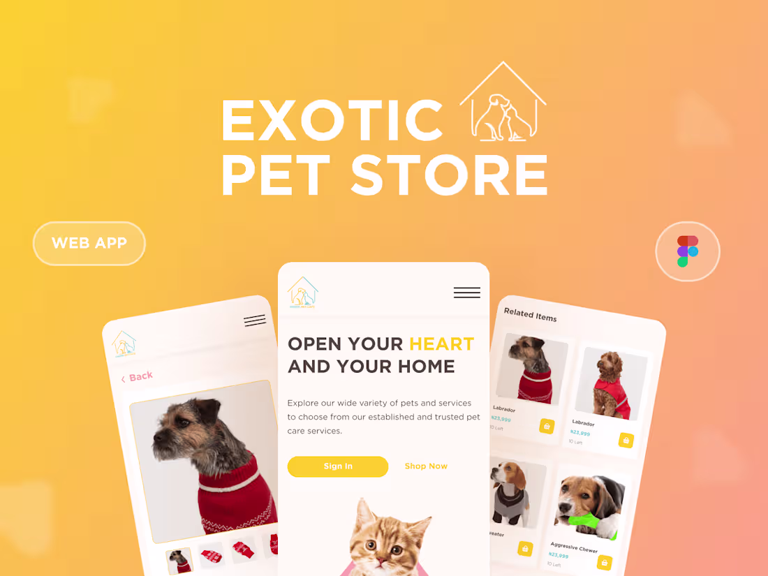 Cover image for Exotic Pet Store