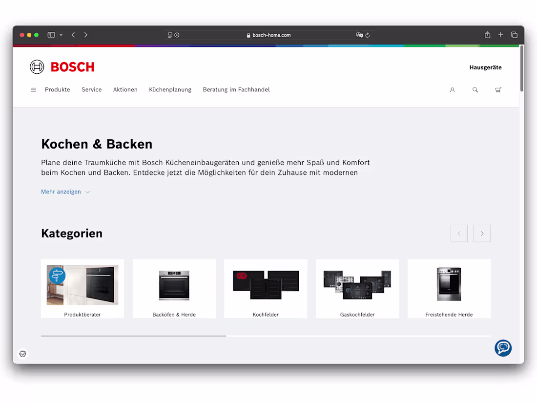 Cover image for Bosch Product List Page