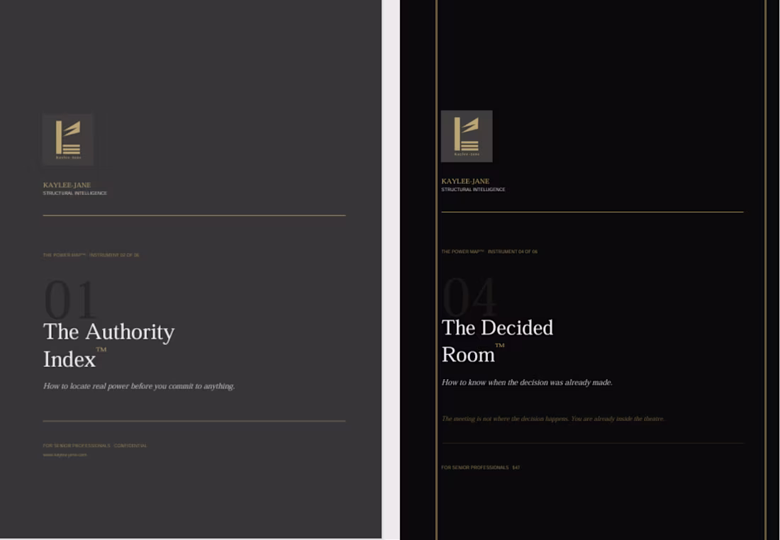 Cover image for Power Map Series — Internal