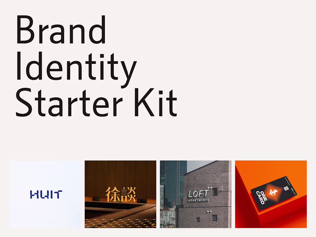 Cover image for Brand Identity Starter Kit