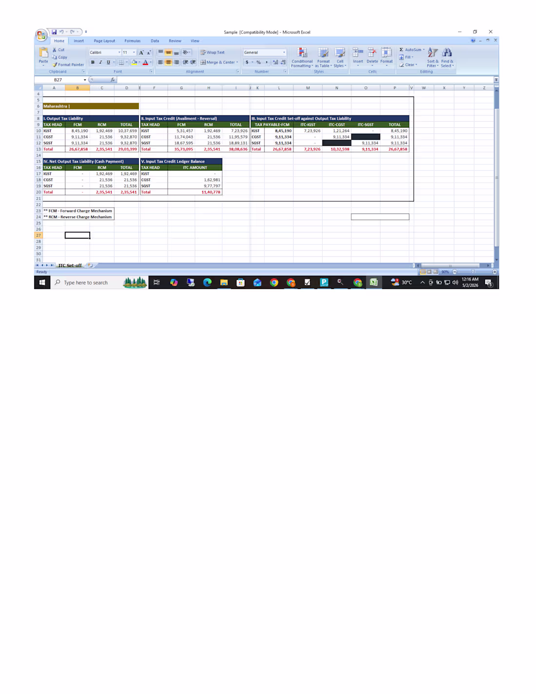 Cover image for GST Return Filing working of