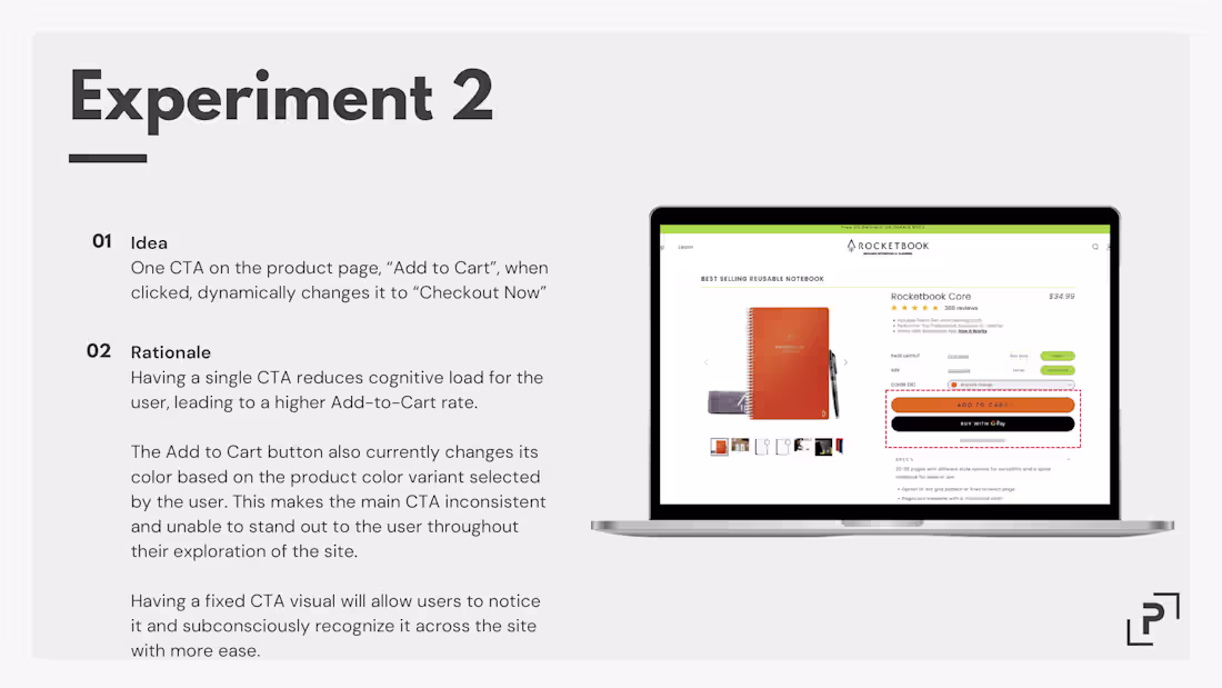 Cover image for Quiz-Led Product Finder for Reusable Notebook Brand