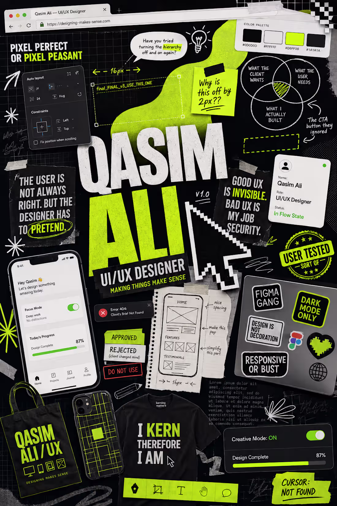 Cover image for Nobody told me UI/UX design