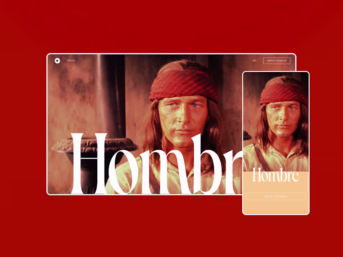 Cover image for Hombre Tribute