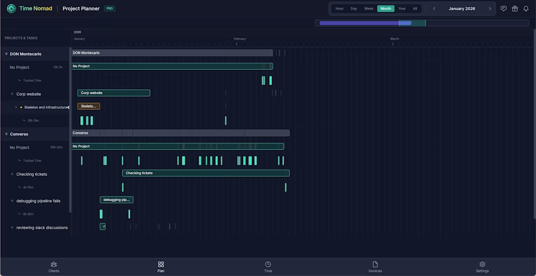 Cover image for Cross-platform time tracking for freelancers