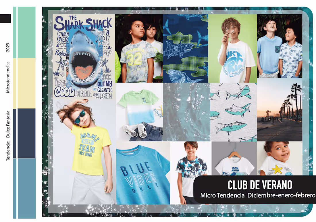 Cover image for Summer capsule boys (2-8 years)