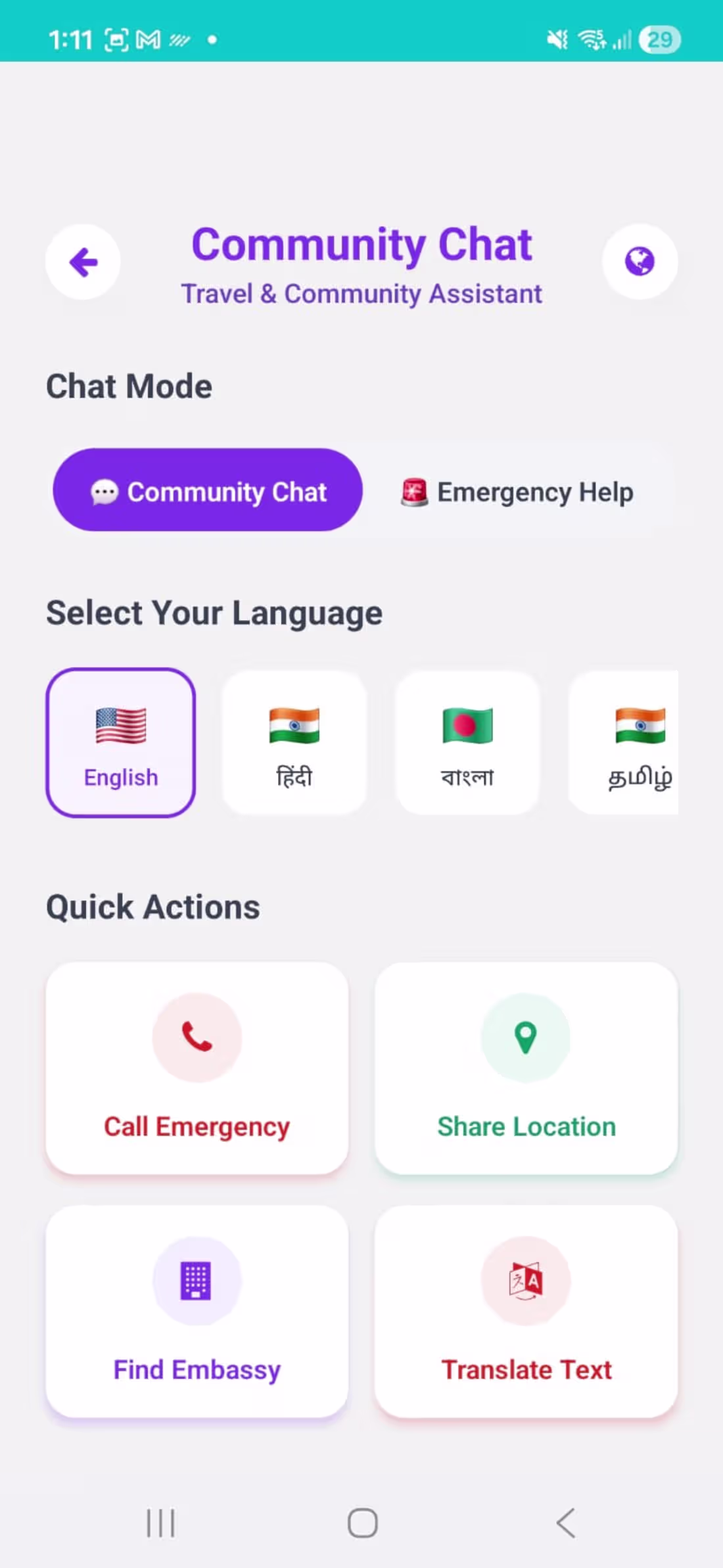 Cover image for GoTravel– Smart Travel & Safety Companion App – Conceptualiz...