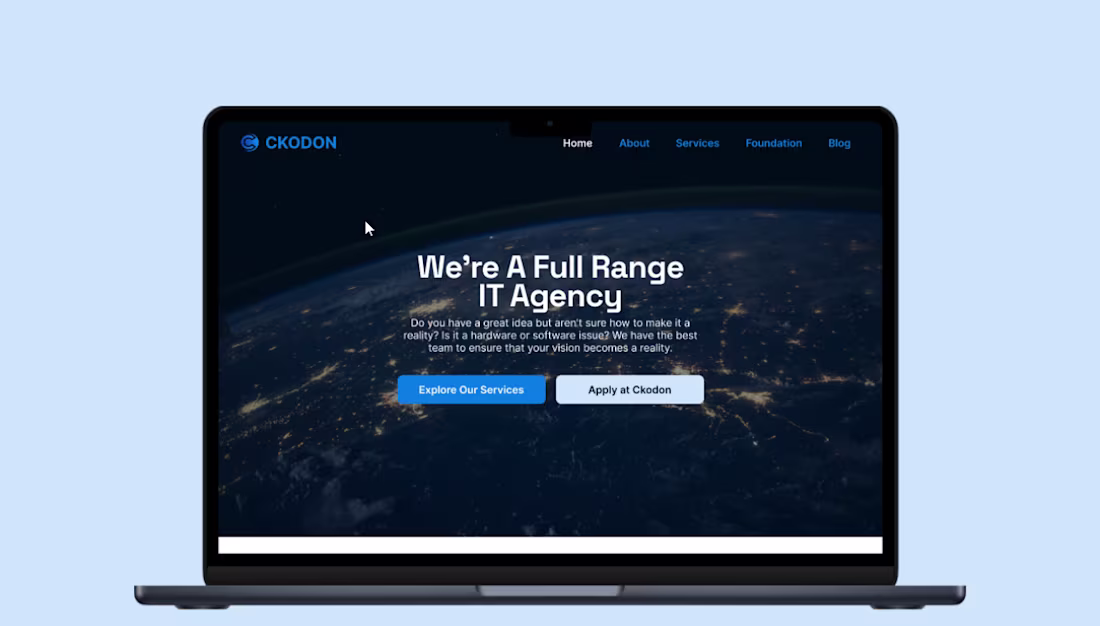 Cover image for CKODON Website Redesign