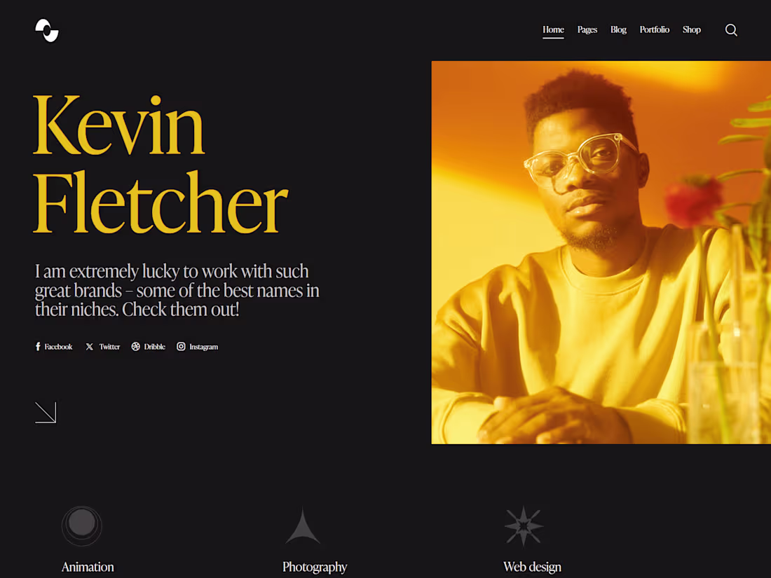 Cover image for Wordpress Portfolio Website