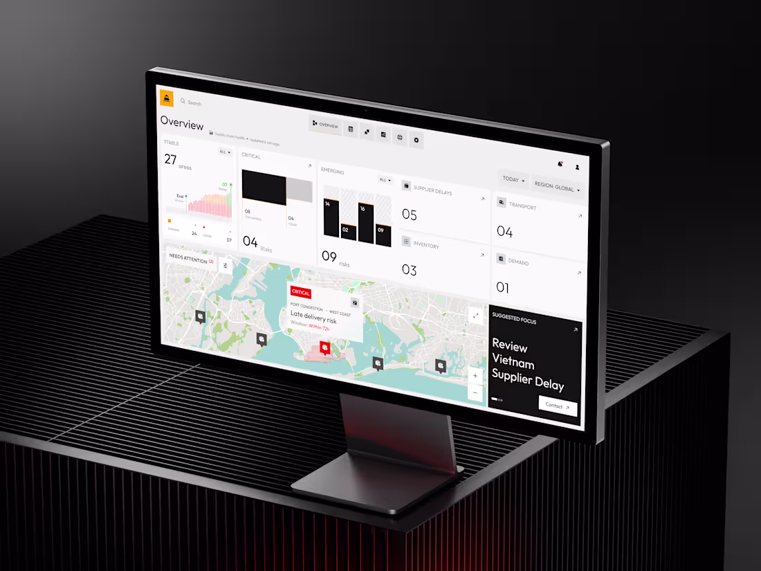 Cover image for Supply Chain Dashboard Designed by me. If you're looking for...