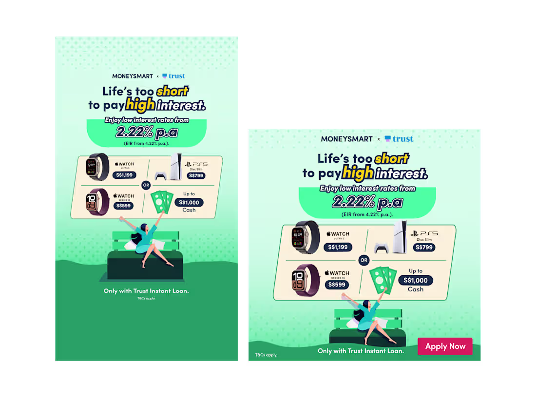 Cover image for MoneySmart x Trust Instant Loan Meta Ads Campaign
