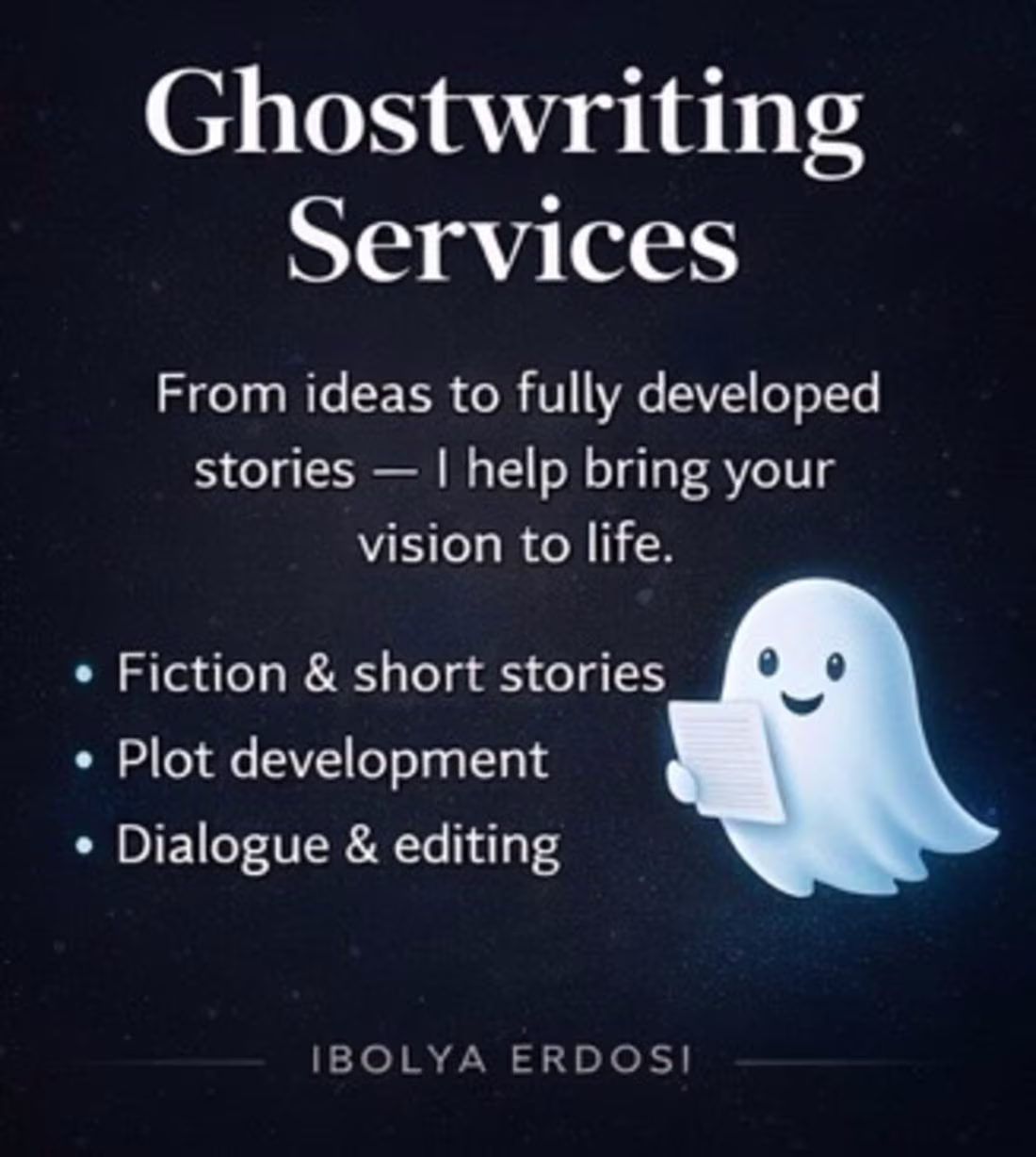 Cover image for I help turn ideas into