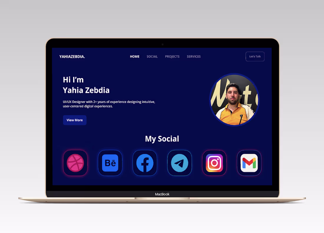 Cover image for I designed this homepage to