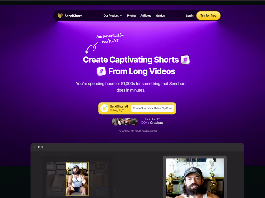 Cover image for SendShort: 45% More Search Traffic, 60% Faster Shorts