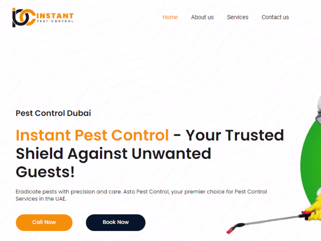 Cover image for Instant Pest Control