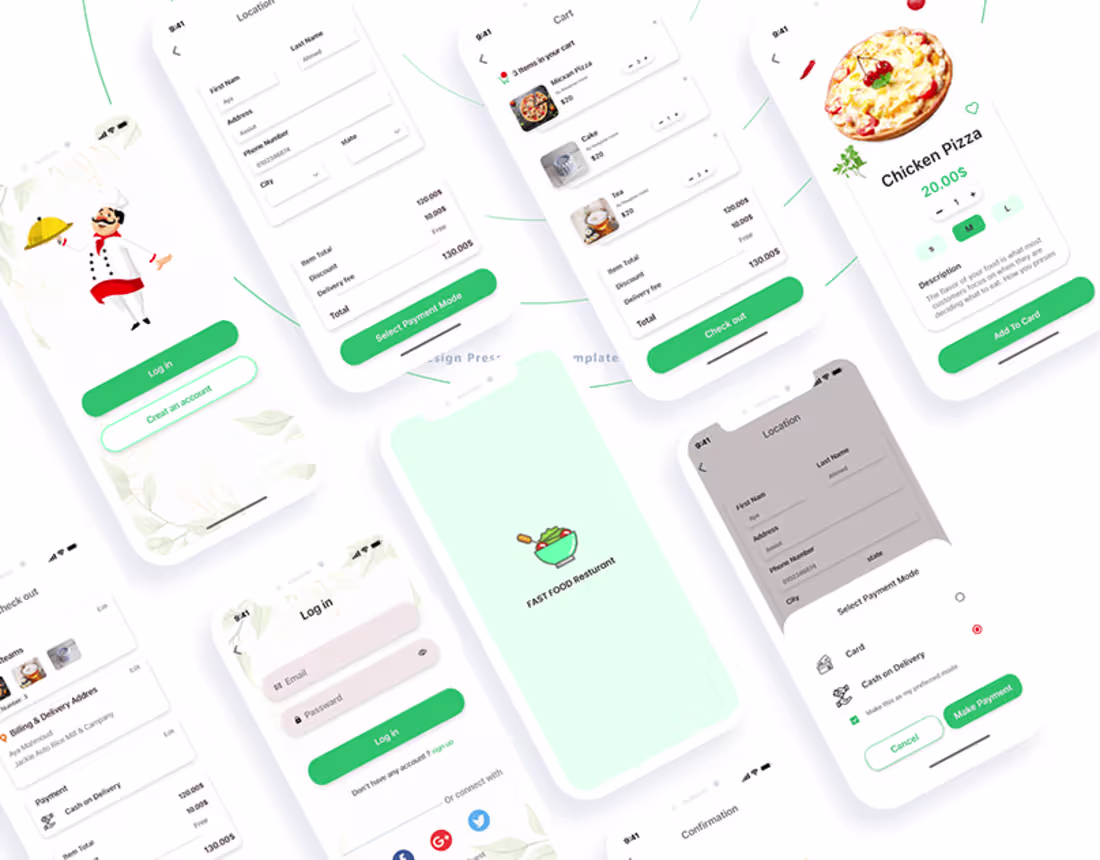 Cover image for Food Delivery App (ui/ux) :: Behance