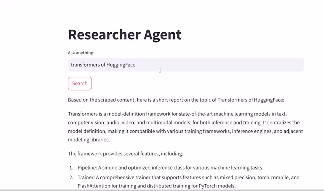 Cover image for AI-Powered Research System