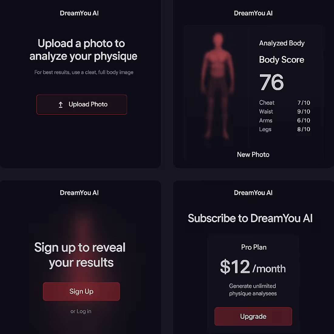 Cover image for This is Dream You AI. This was a mobile consumer app that I ...