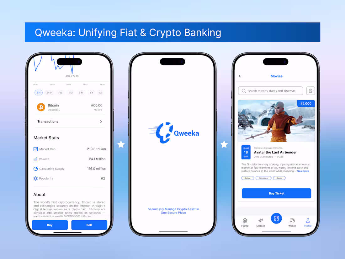 Cover image for Qweeka: Unifying Fiat & Crypto Banking