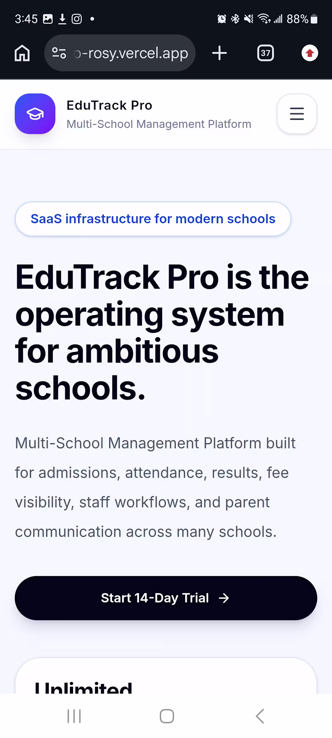 Cover image for An all round school management