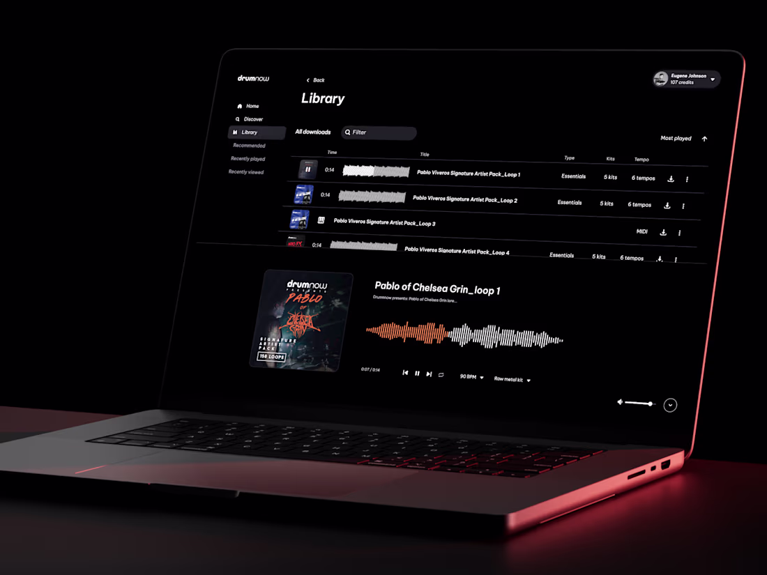 Cover image for Desktop & Mobile Music App