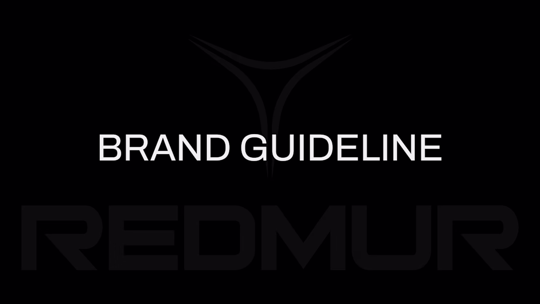 Cover image for REDMUR Digital Brand Guideline
