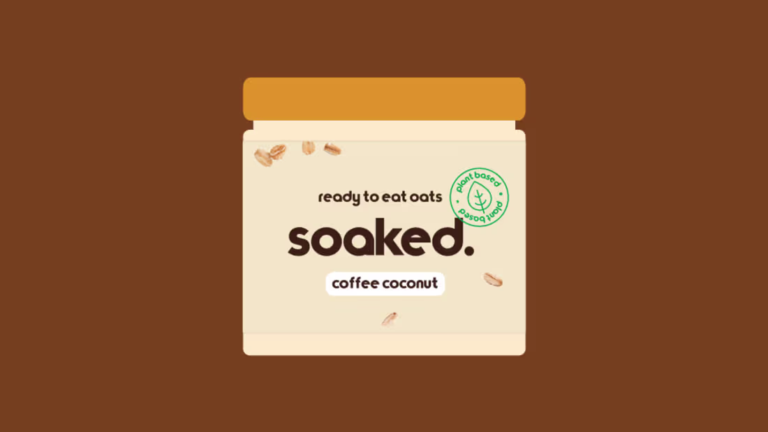 Cover image for Soaked Oats Packaging