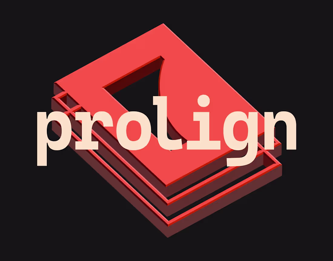 Cover image for Prolign - Brand Identity & UIUX Design