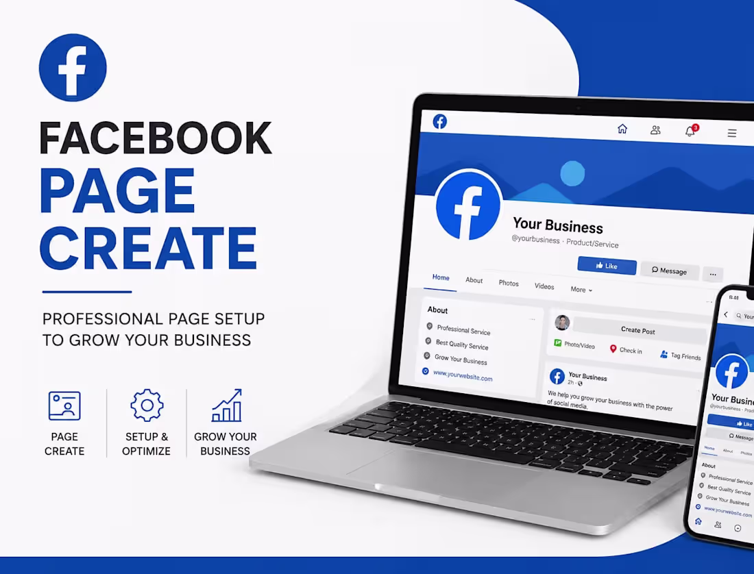 Cover image for set up a professional facebook