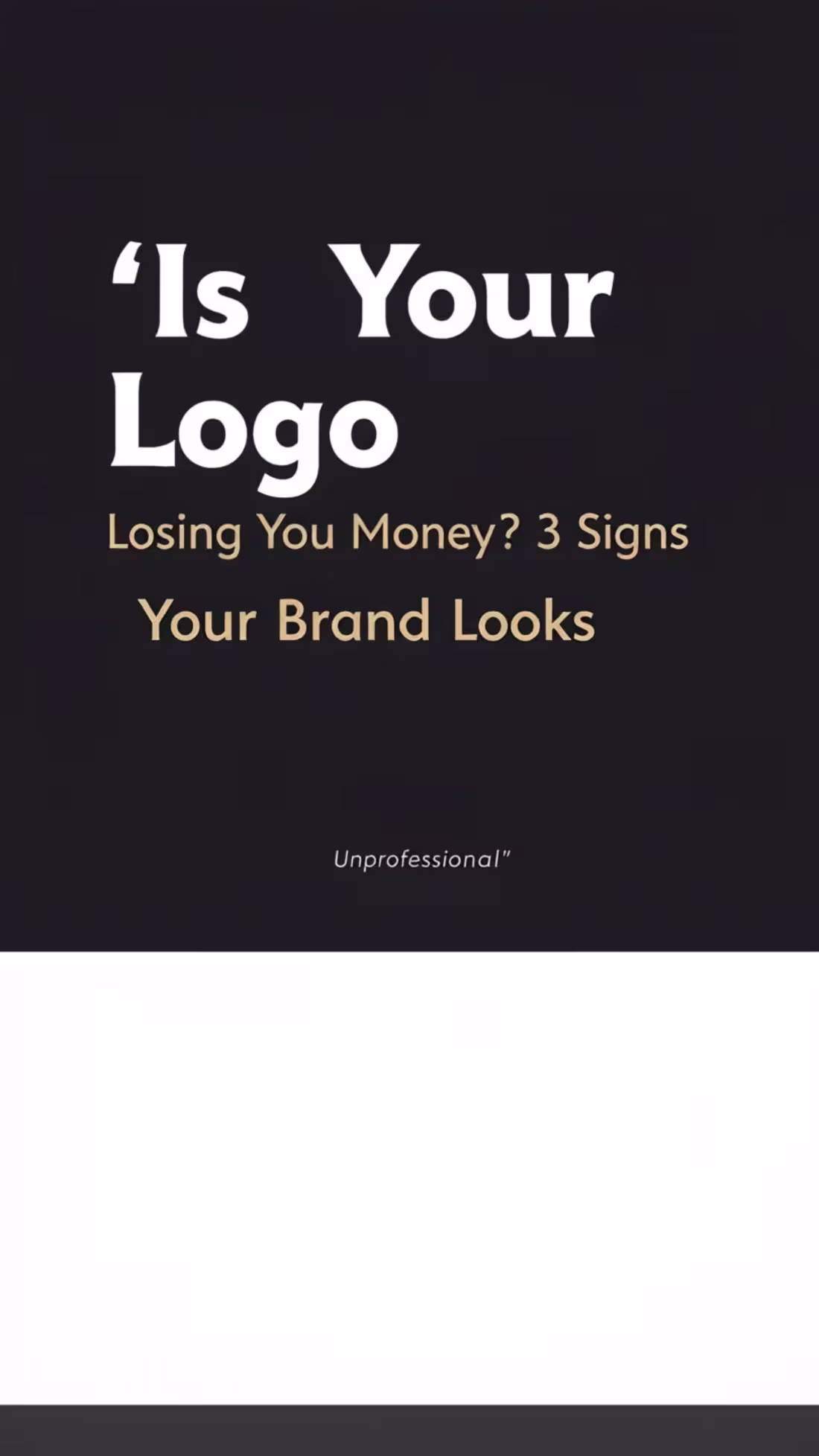 Cover image for Is your logo losing you