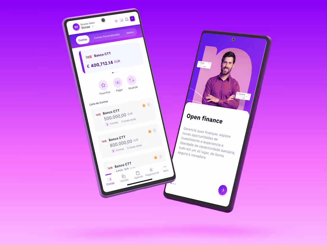 Cover image for Fintech  - Web & Mobile app