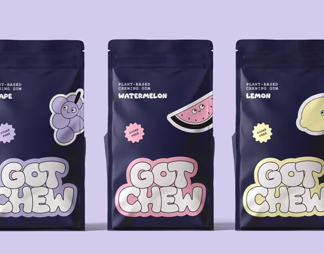 Cover image for Brand Identity and Packaging Design for a Chewing Gum