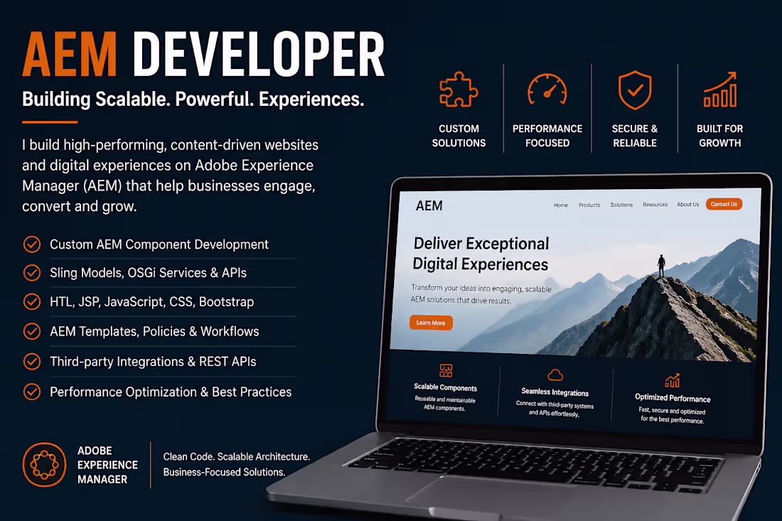 Cover image for Build high-performing AEM sites that