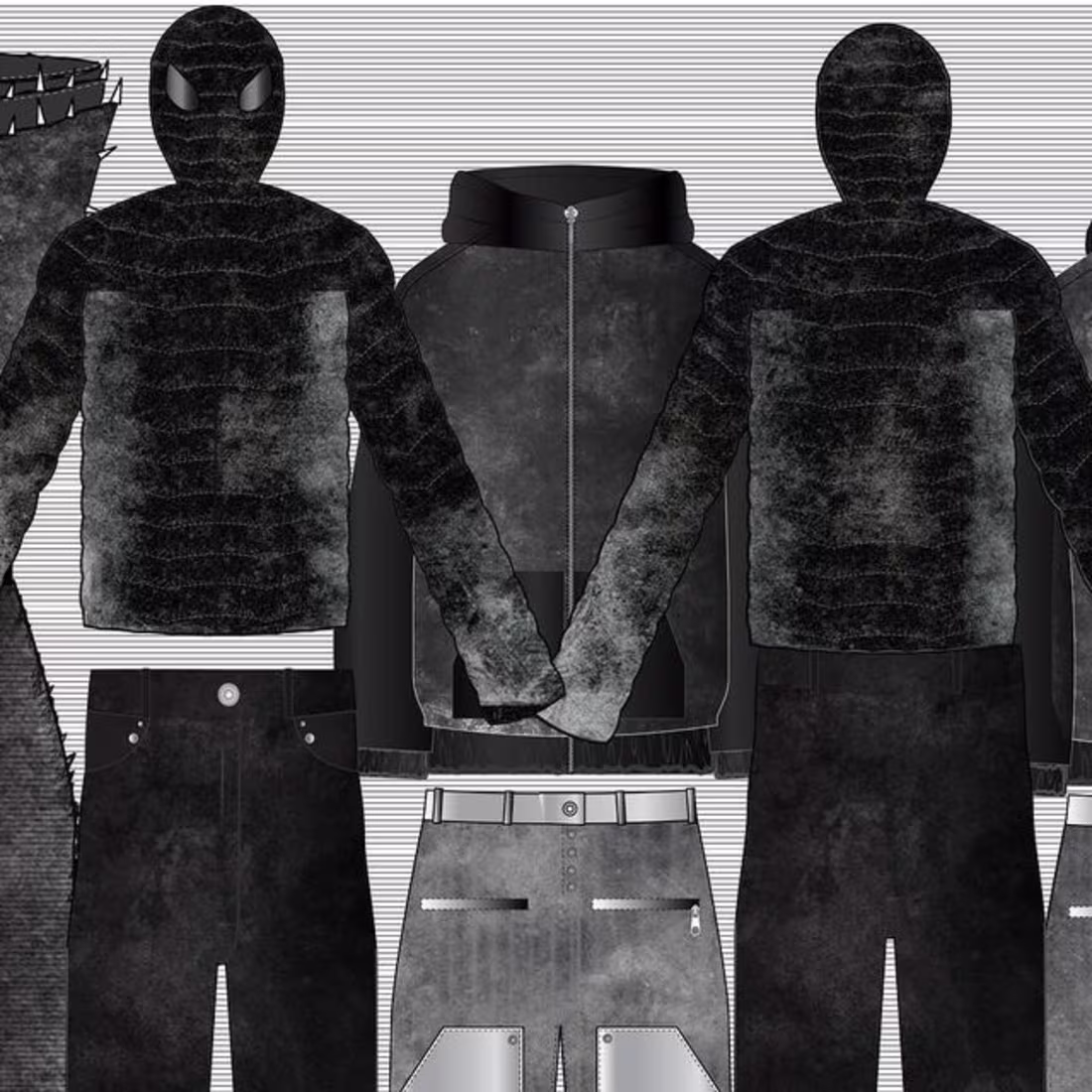 Cover image for “Dark wax chrome collection "