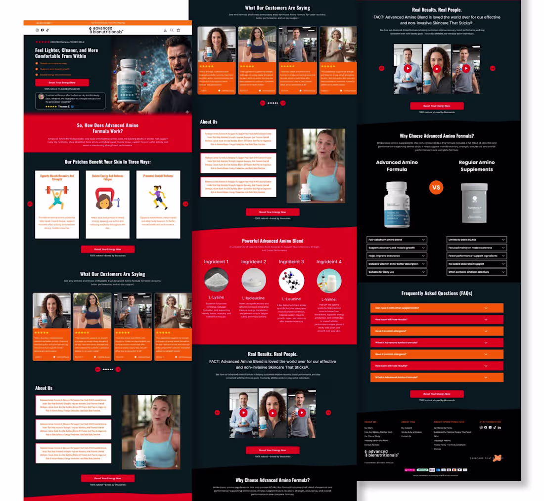 Cover image for Most fitness landing pages look