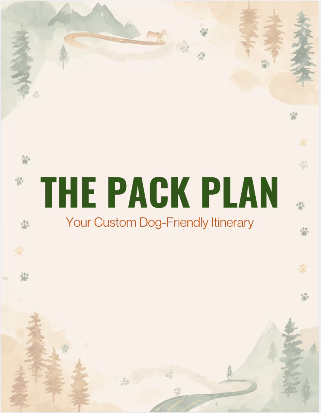 Cover image for The Pack Plan - Custom