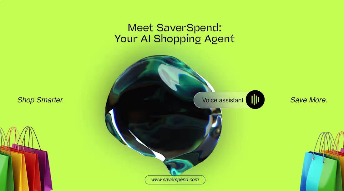 Cover image for SaverSpend Ai Brand Identity System Design