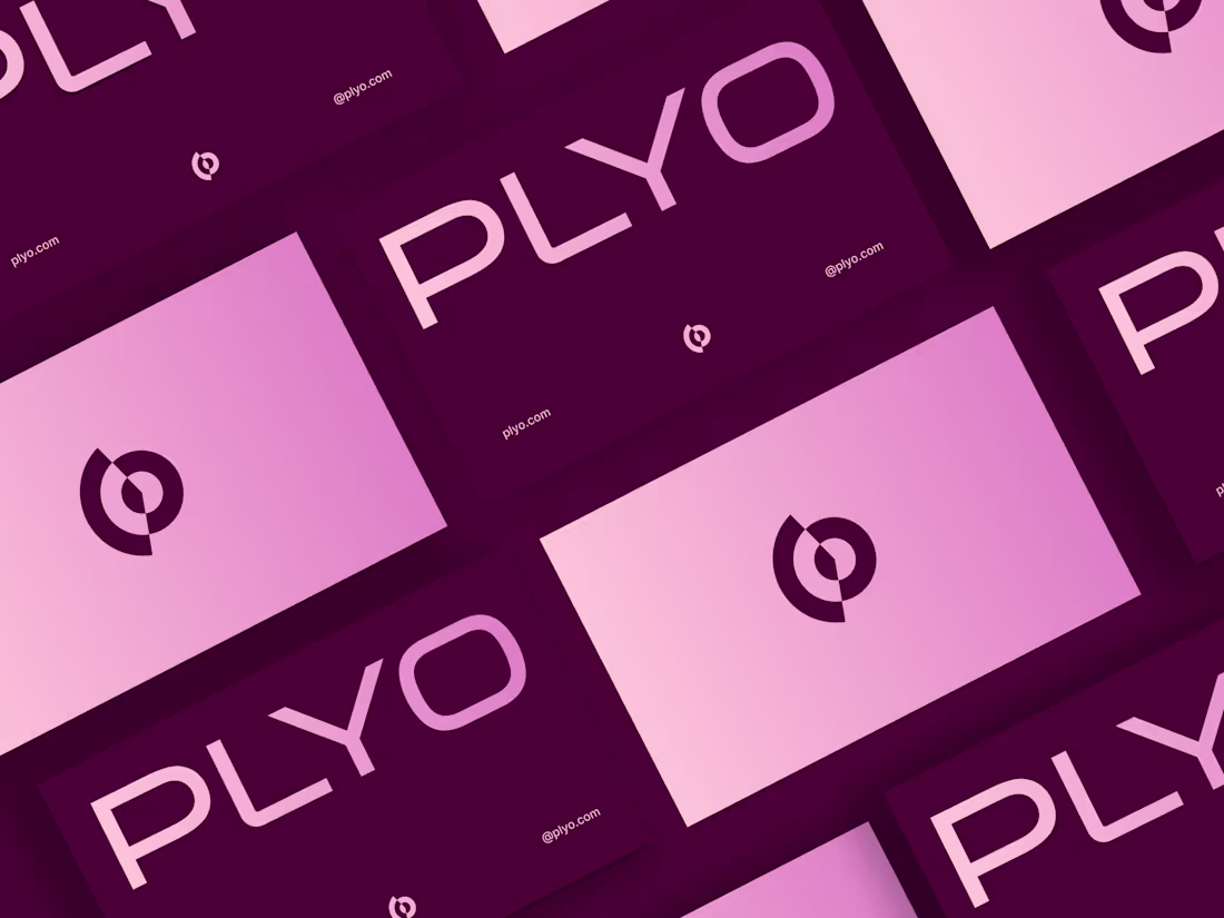 Cover image for https://www.behance.net/gallery/236395021/Plyo-Visual-Identi...