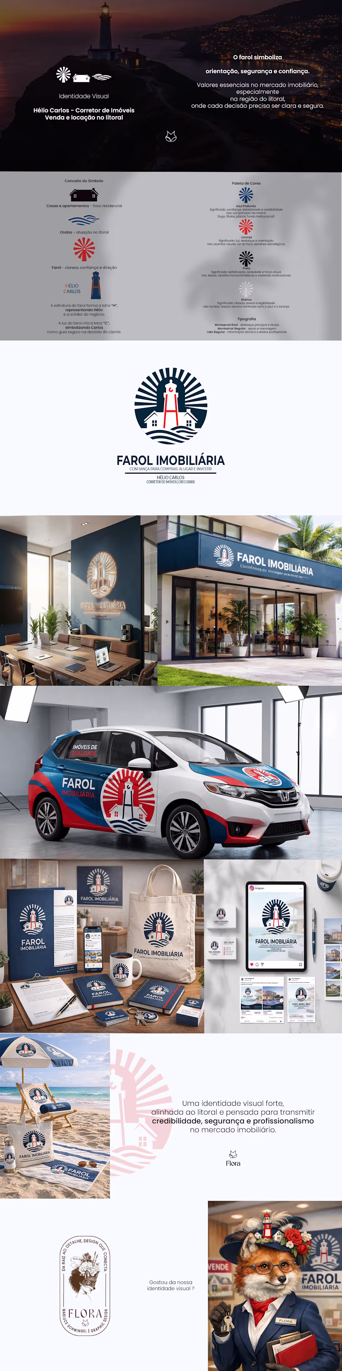 Cover image for 
Farol Imobiliária | Visual Identity