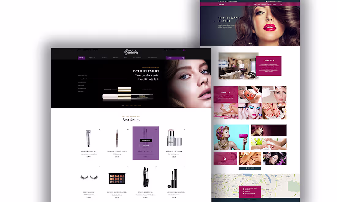 Cover image for 🌿 Beauty Care Website Design