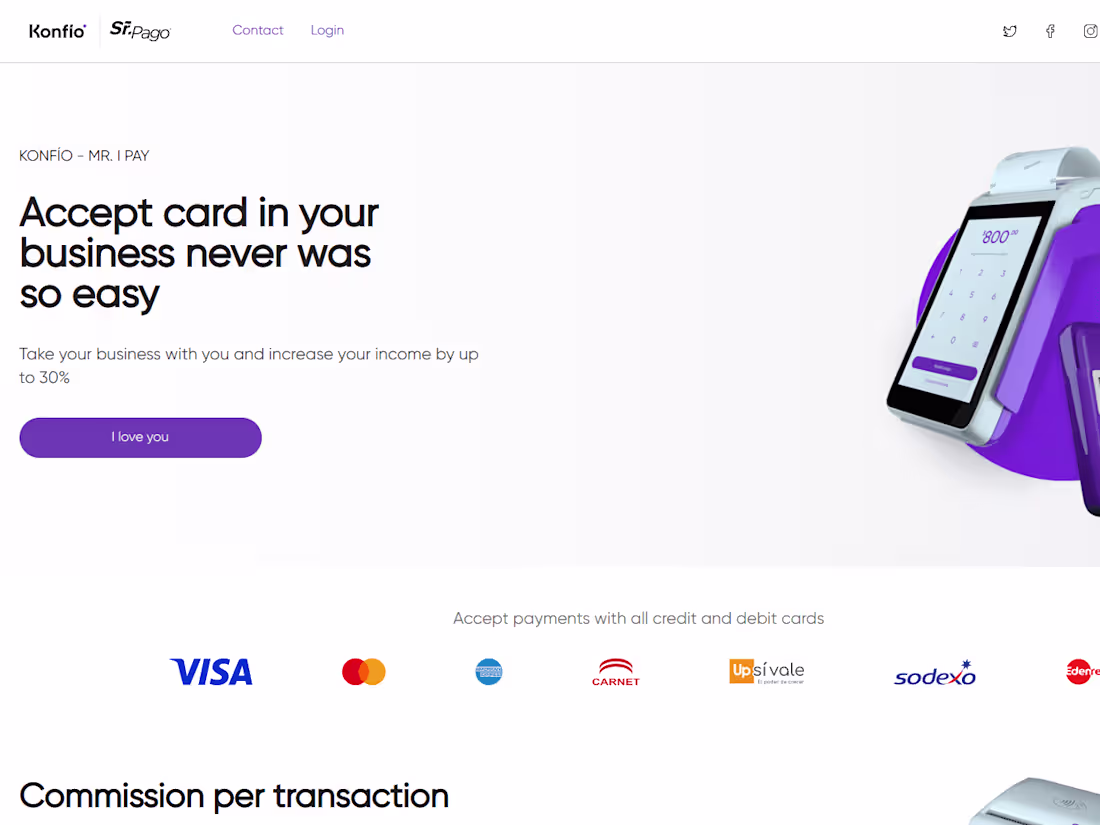 Cover image for La manera más fácil de aceptar pagos con tarjeta en tu negocio …